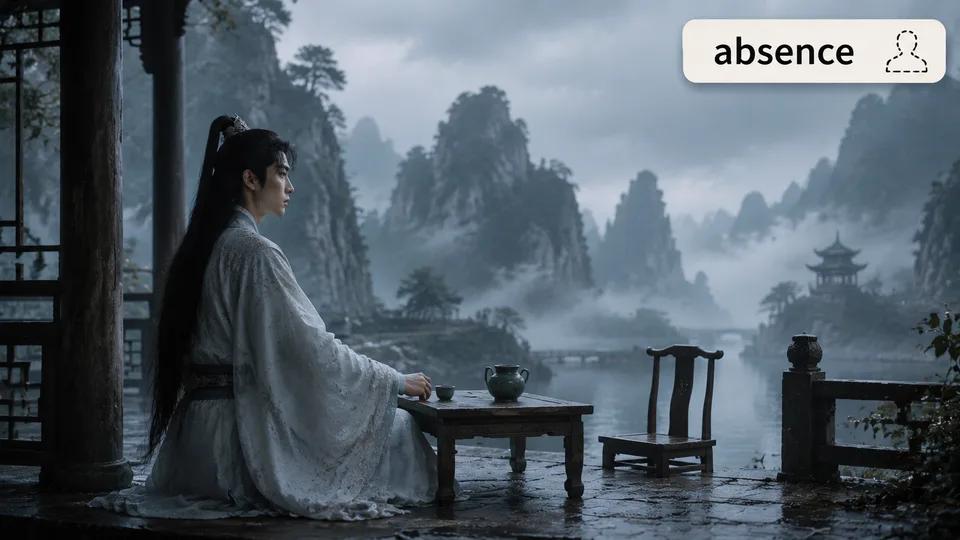absence 古风语义配图