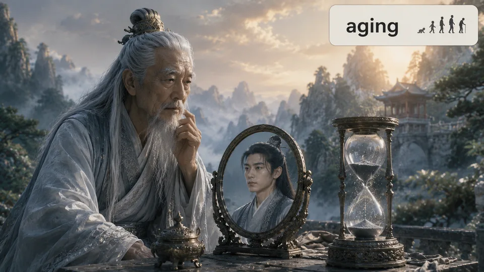 aging 古风语义配图