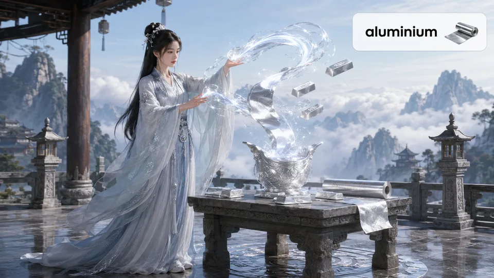 aluminium 古风语义配图