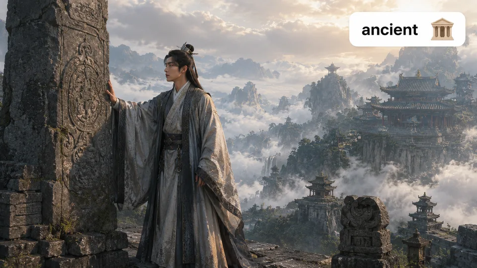 ancient 古风语义配图