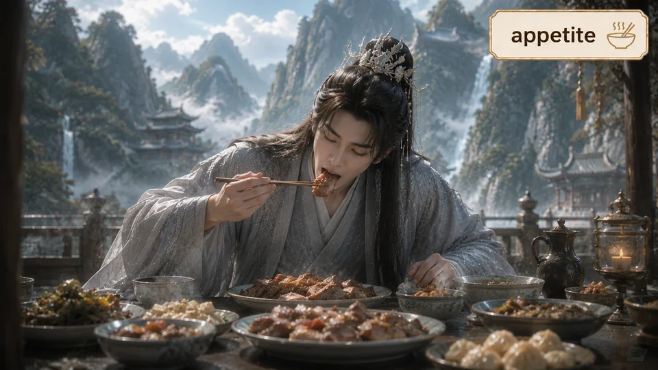 appetite 古风语义配图