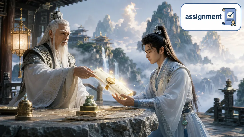 assignment 古风语义配图