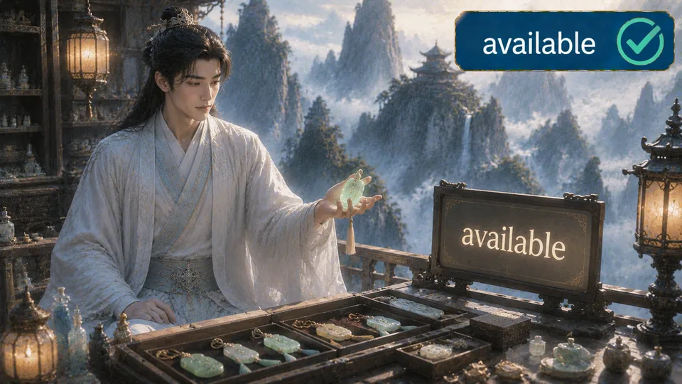 available 古风语义配图