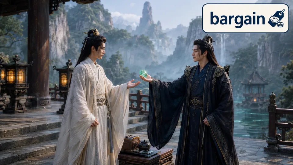 bargain 古风语义配图