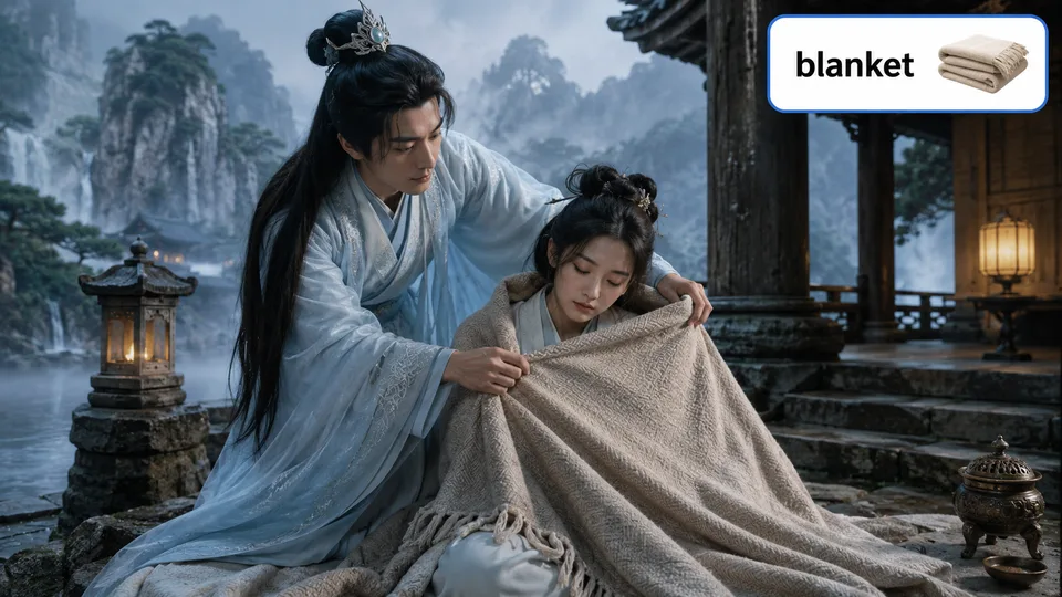 blanket 古风语义配图