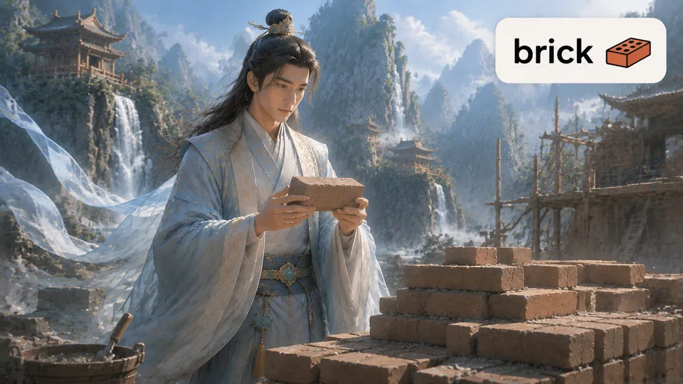 brick 古风语义配图