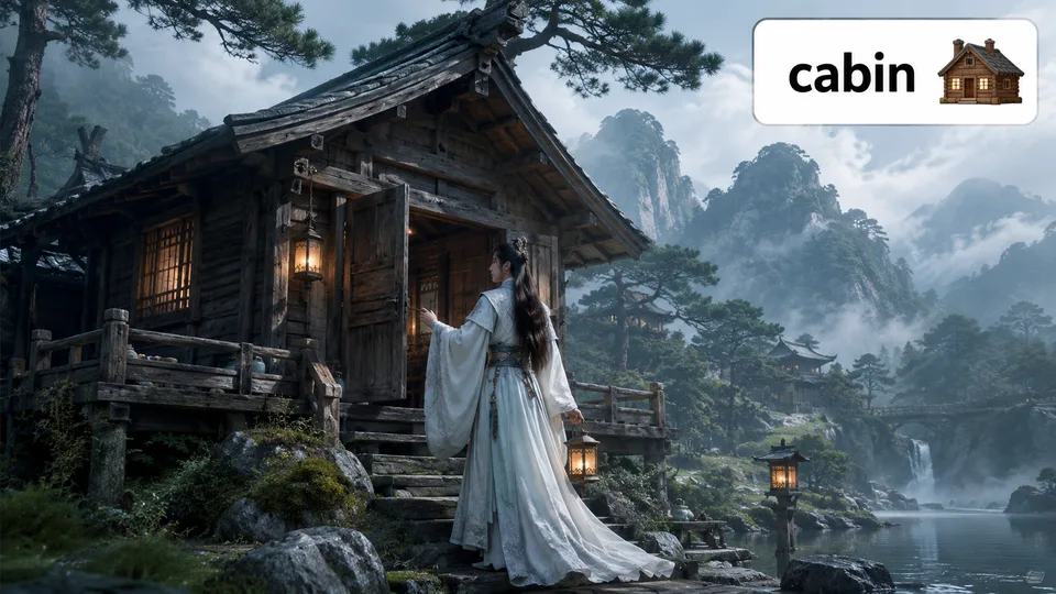 cabin 古风语义配图