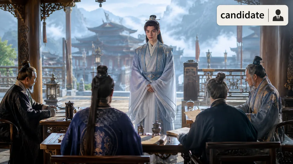 candidate 古风语义配图