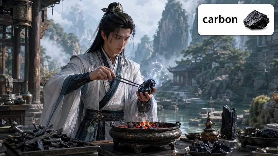 carbon 古风语义配图