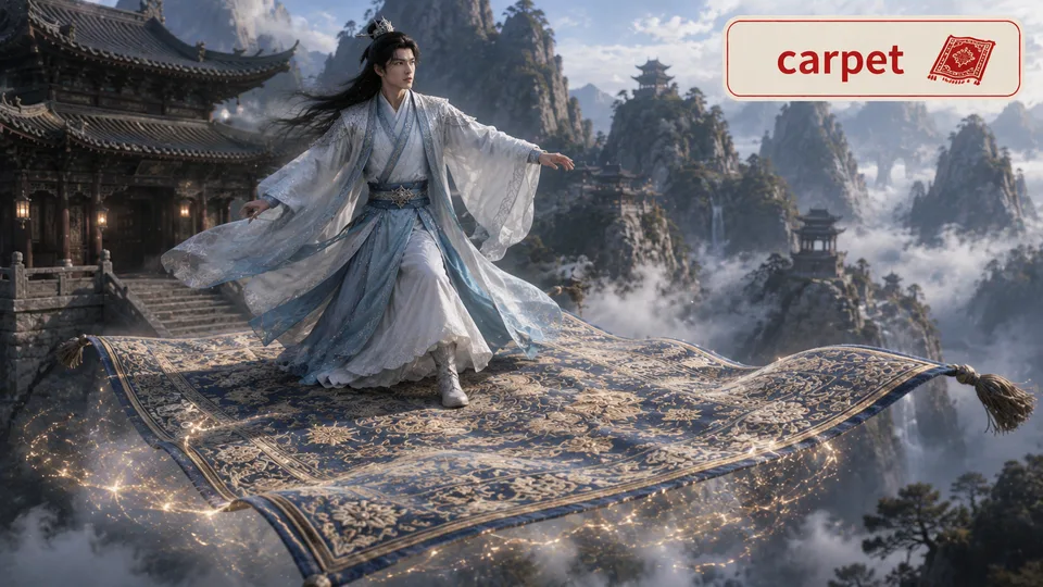 carpet 古风语义配图