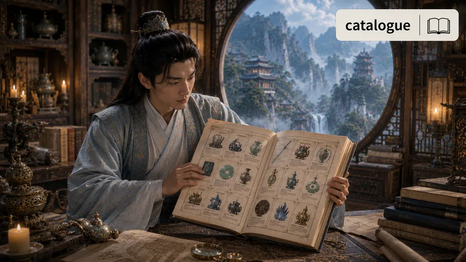 catalogue 古风语义配图