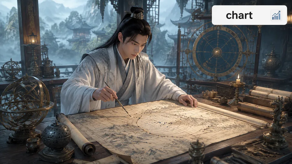 chart 古风语义配图