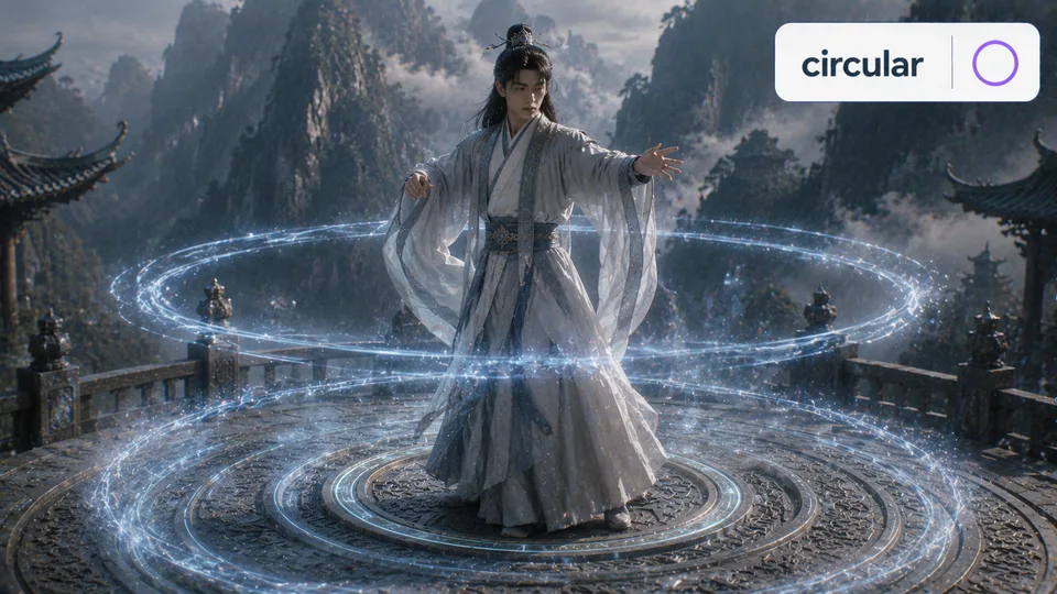 circular 古风语义配图