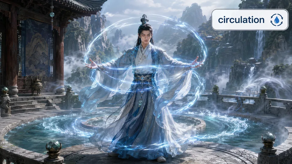 circulation 古风语义配图