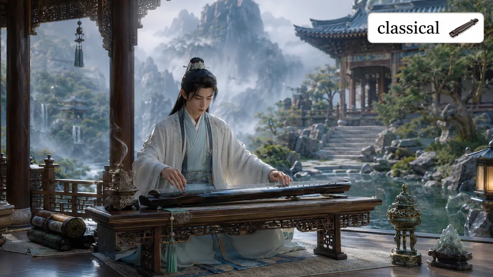 classical 古风语义配图