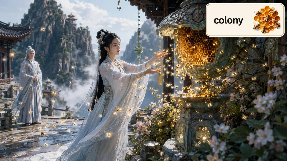 colony 古风语义配图