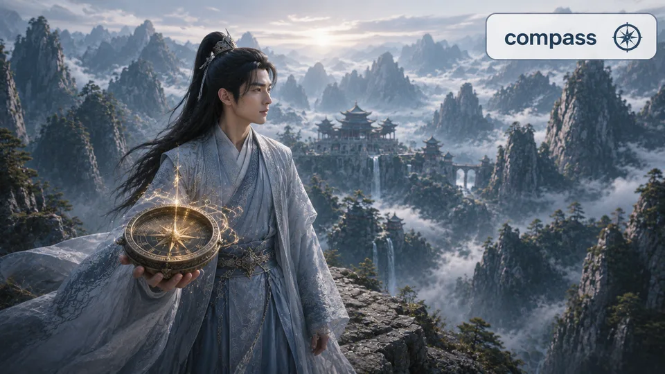 compass 古风语义配图