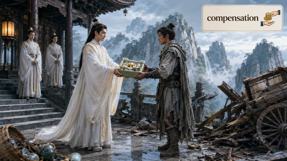 compensation 古风语义配图