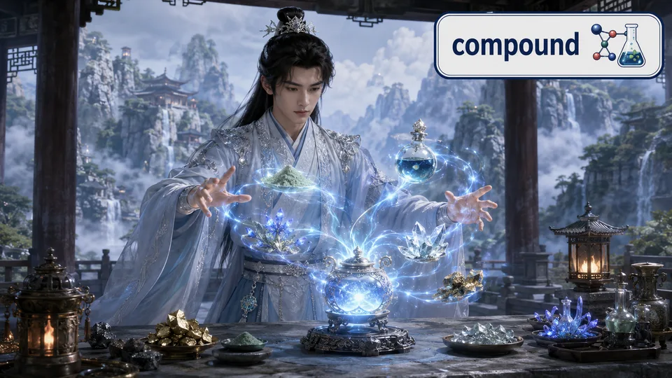 compound 古风语义配图