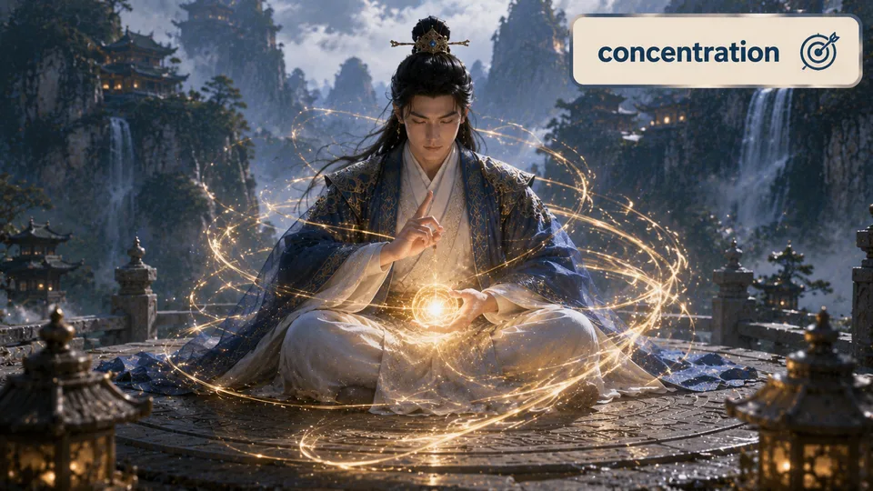concentration 古风语义配图