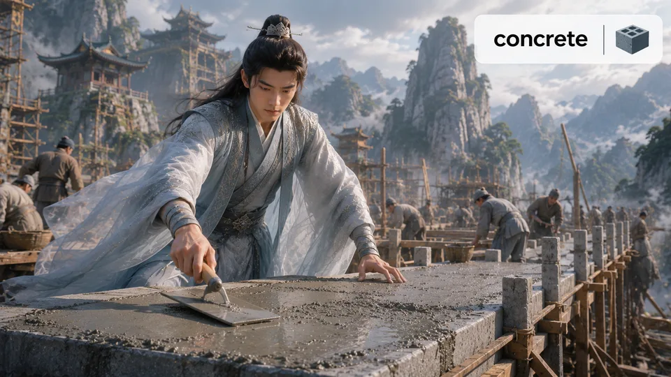 concrete 古风语义配图
