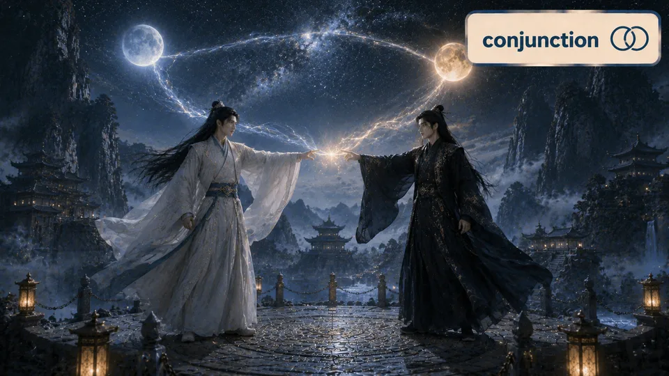 conjunction 古风语义配图