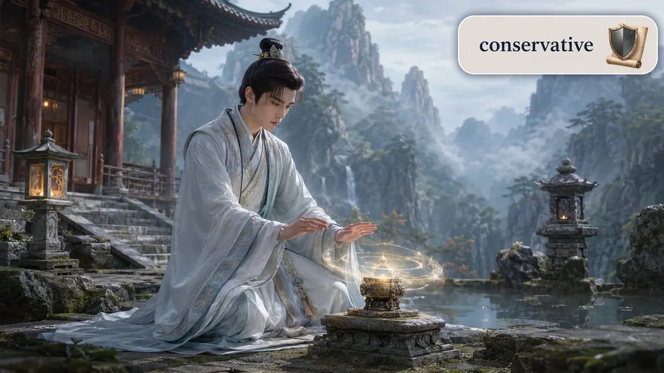 conservative 古风语义配图