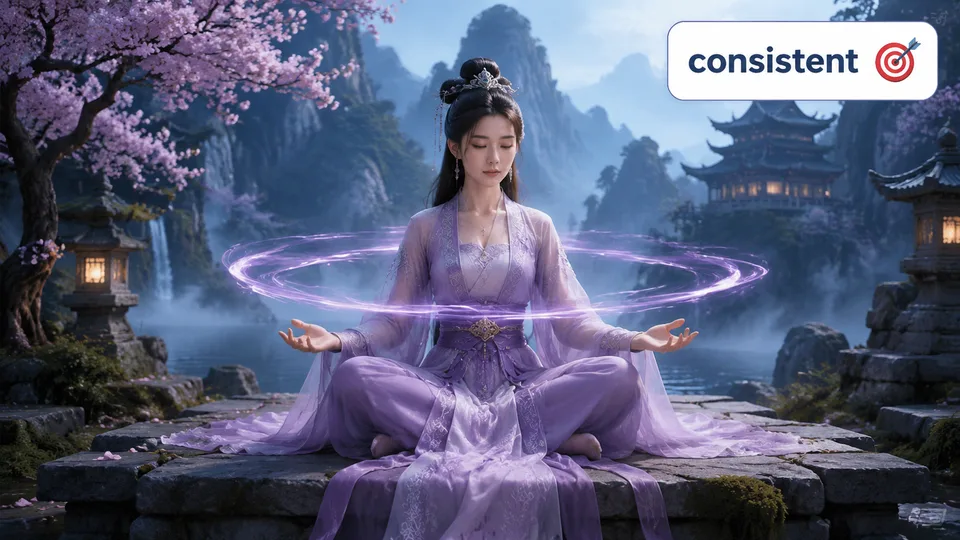 consistent 古风语义配图