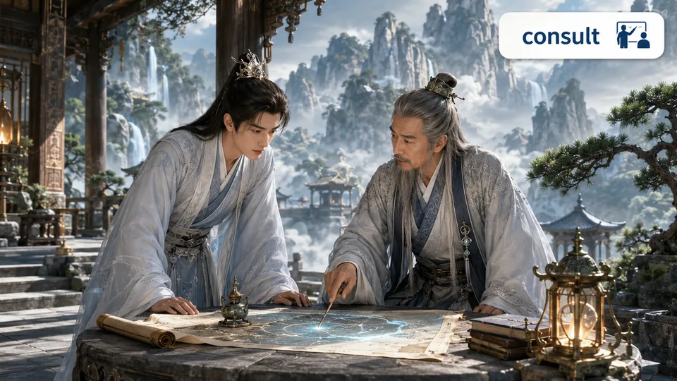 consult 古风语义配图