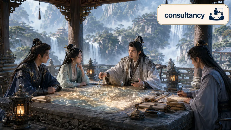 consultancy 古风语义配图