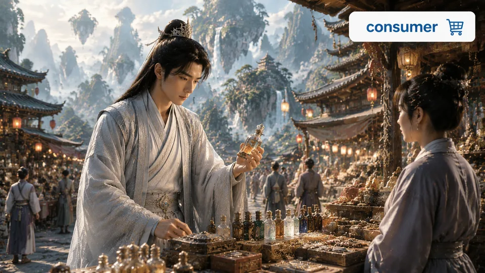 consumer 古风语义配图