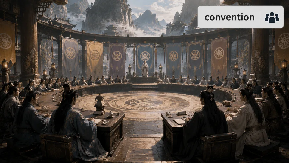 convention 古风语义配图