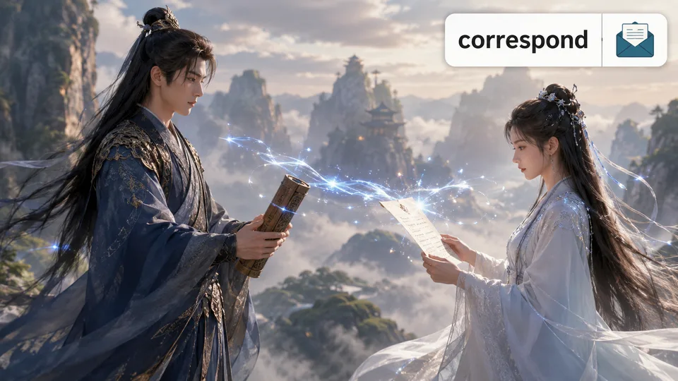 correspond 古风语义配图