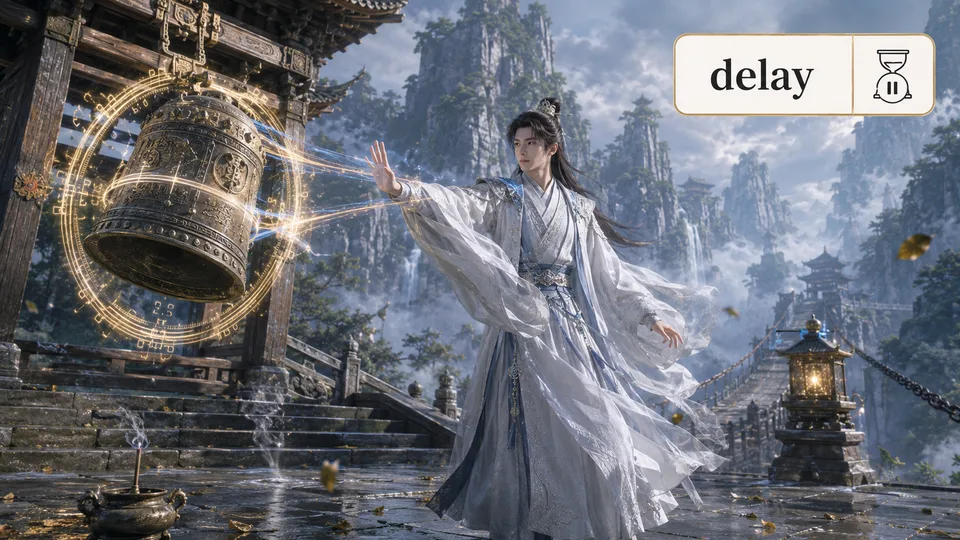 delay 古风语义配图