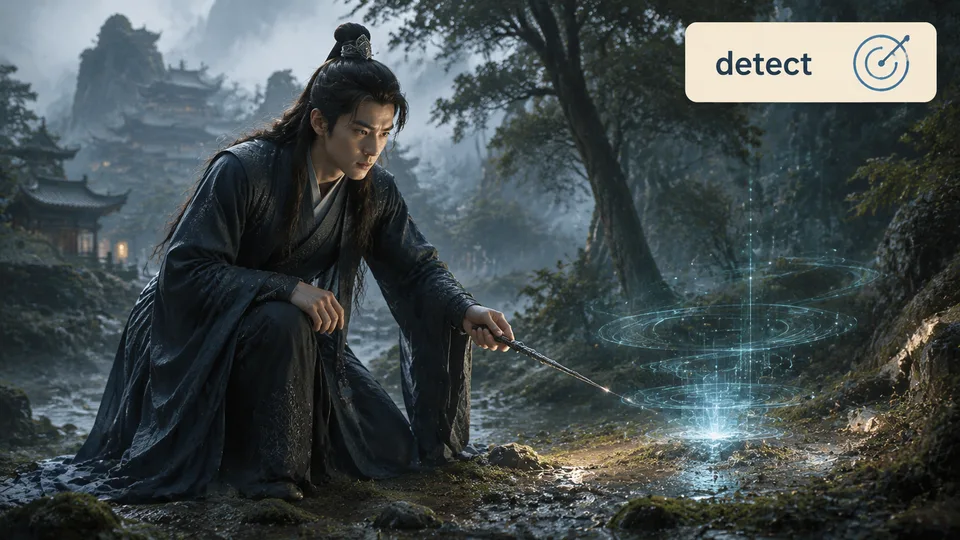 detect 古风语义配图