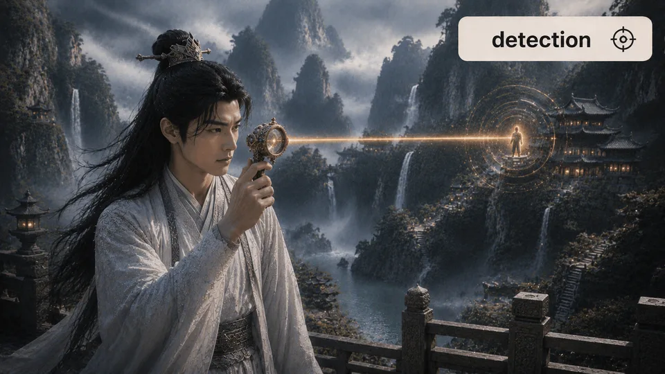 detection 古风语义配图