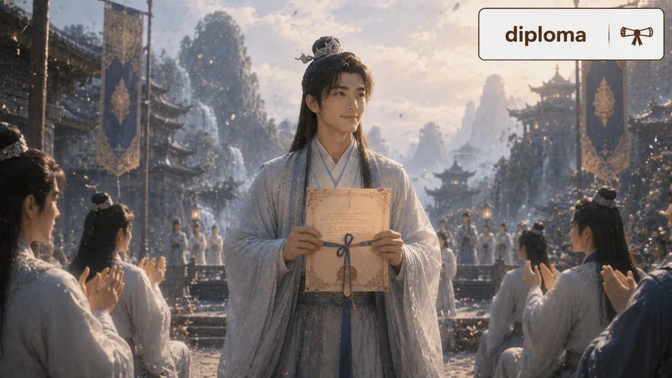 diploma 古风语义配图
