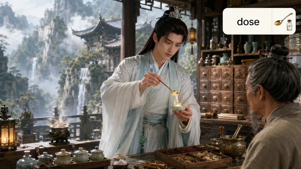 dose 古风语义配图