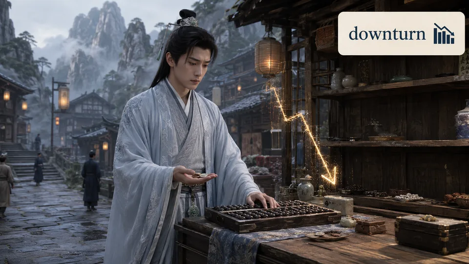 downturn 古风语义配图