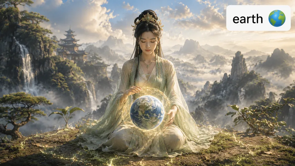 earth 古风语义配图