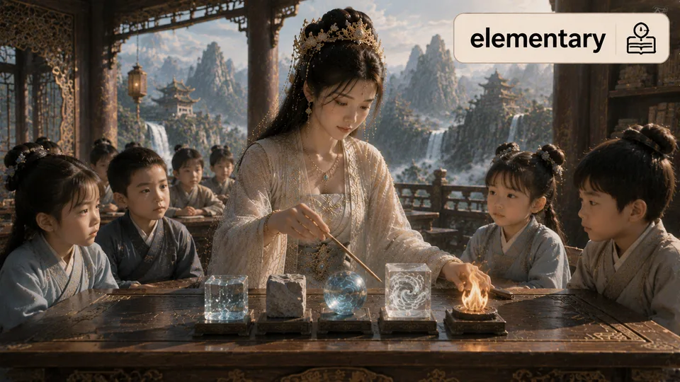 elementary 古风语义配图