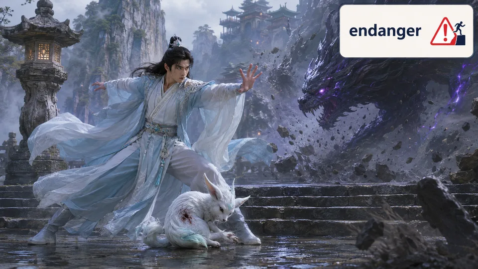 endanger 古风语义配图