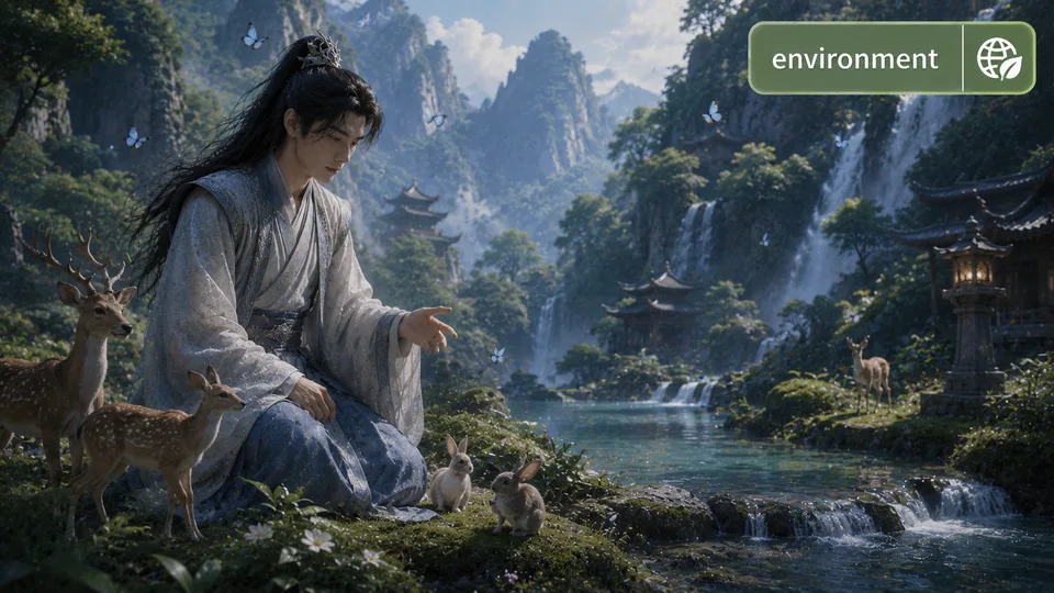 environment 古风语义配图