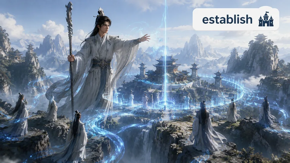 establish 古风语义配图