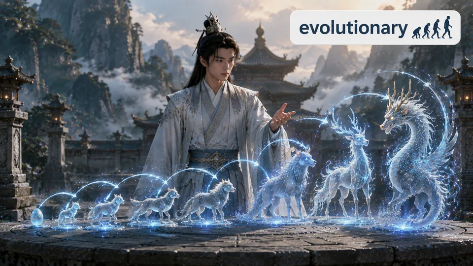 evolutionary 古风语义配图