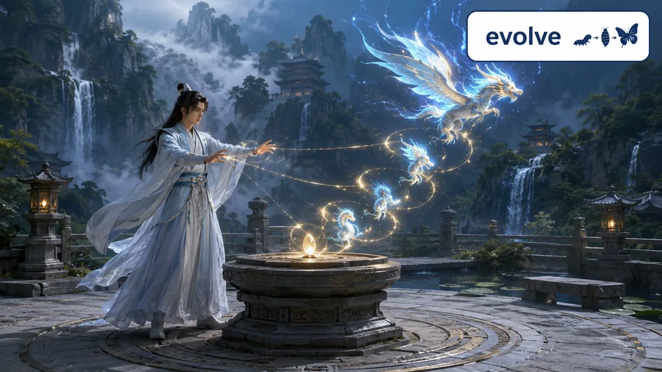 evolve 古风语义配图