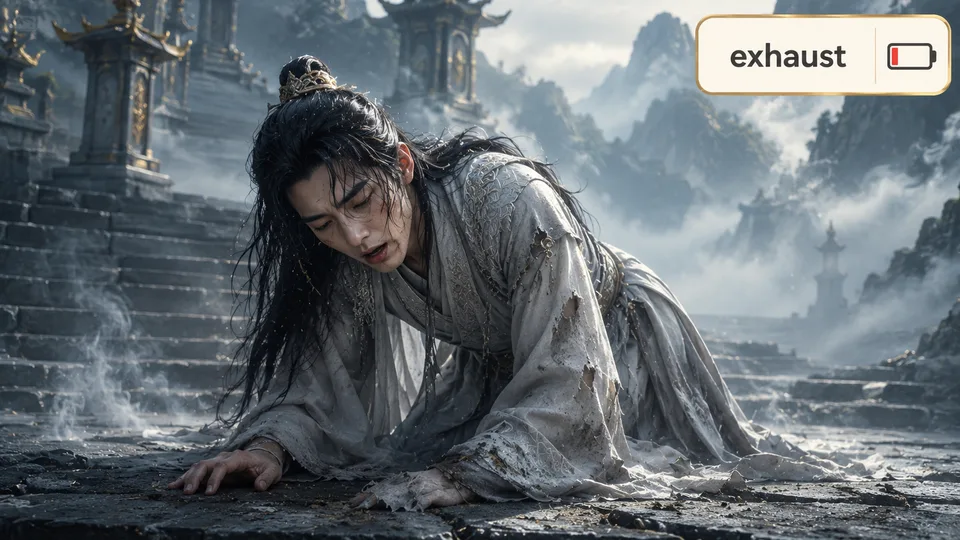 exhaust 古风语义配图