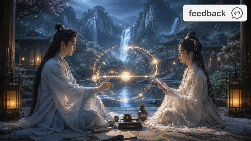feedback 古风语义配图