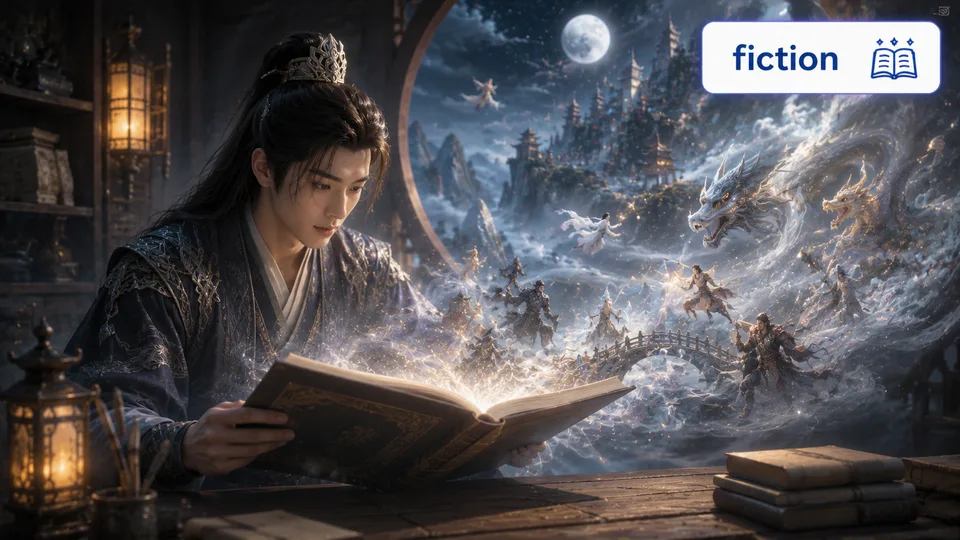 fiction 古风语义配图