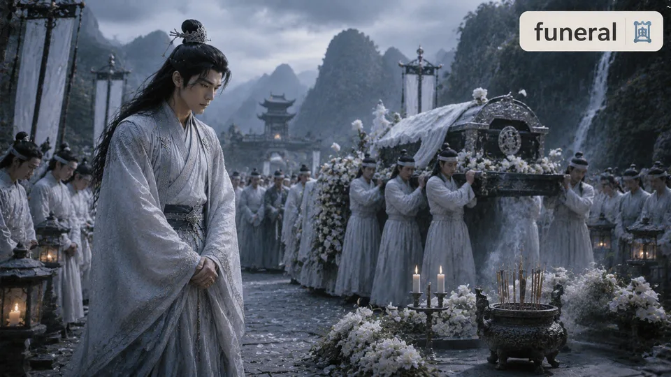 funeral 古风语义配图